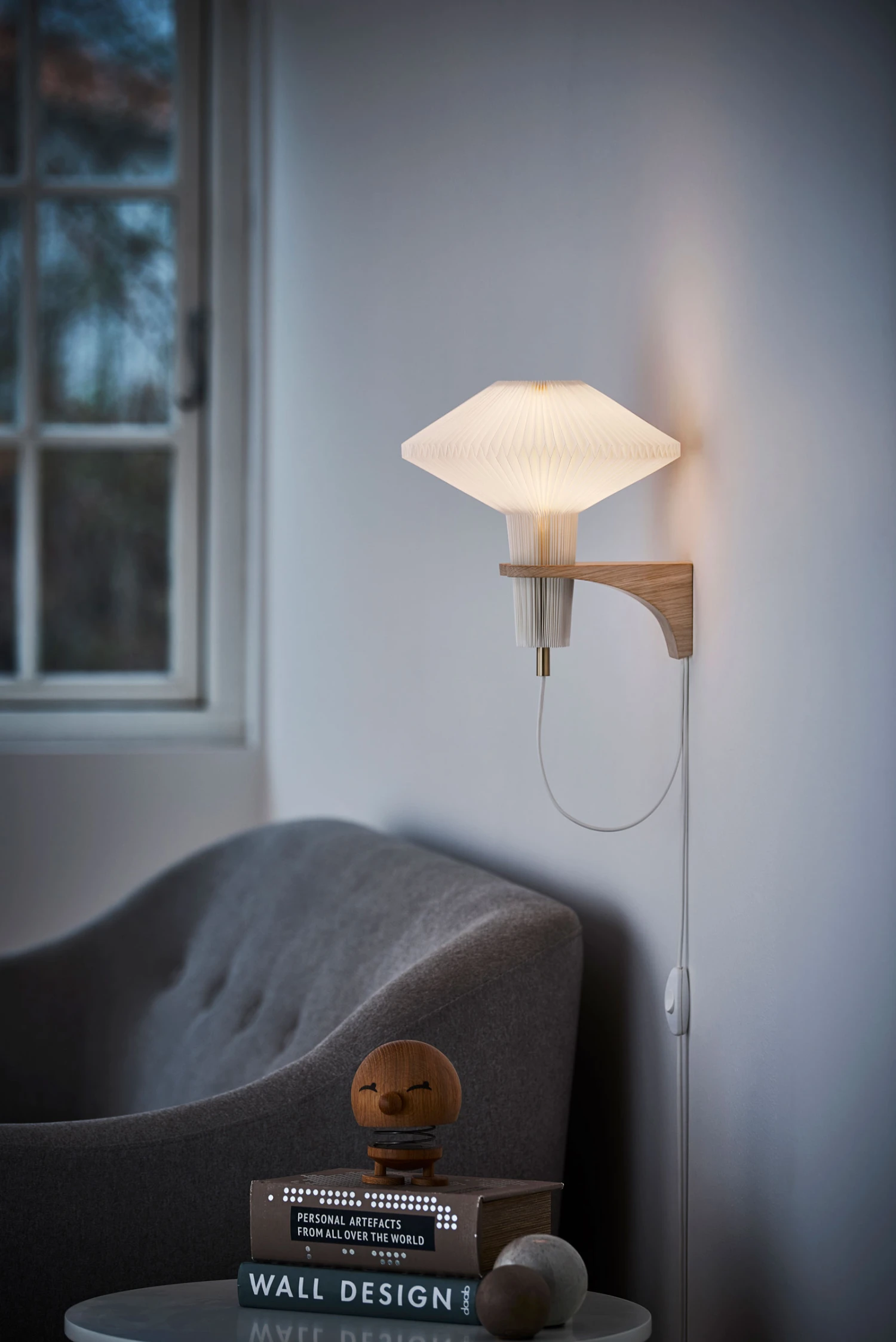 Le Klint Mushroom Plug-In Wall Sconce 3 Le Klint Mushroom Plug-In Wall Sconce