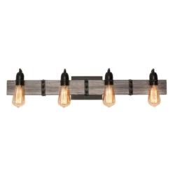 AFX Noah Bathroom Vanity Light -Home Lighting Shop NOAV3208MBDG 02