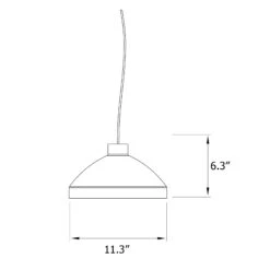 Easy Light Pria Outdoor Pendant