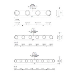 Rezz Bathroom Vanity Light