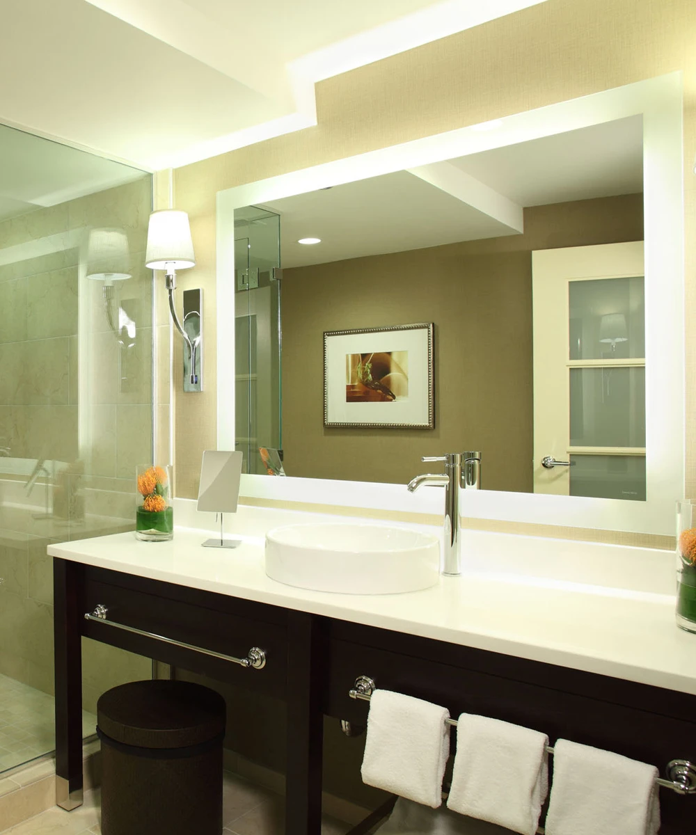 Silhouette Rectangle Lighted Mirror 11 Silhouette Rectangle Lighted Mirror - Image 9