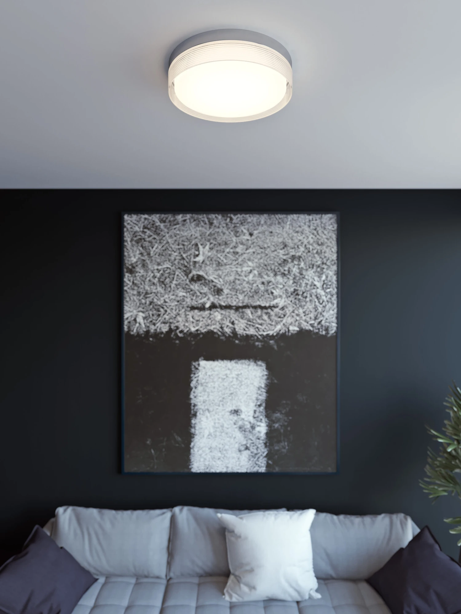 AFX Tribeca Semi Flush Ceiling Light 9 AFX Tribeca Semi Flush Ceiling Light - Image 7