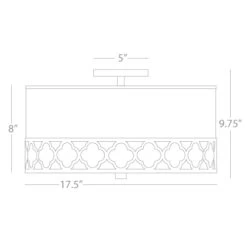 Addison 154 Ceiling Flush Light