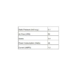 AP50-S Slim Fit Exhaust Fan