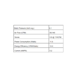 VSF Slim Multi Speed Exhaust Fan