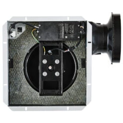 VSF Slim Multi Speed Exhaust Fan With Humidity/Motion Sensor -Home Lighting Shop aerop VSF110DCMH Fan Motor Top View add3