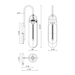 Lancaster Wall Sconce - Discontinued Model