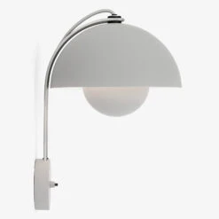 Flowerpot VP8 Plug-In Wall Sconce -Home Lighting Shop andtra Flowerpot VP8 Matt light grey add1