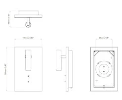 Edge Reader Mini Wall Sconce