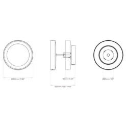 Catena LED Lighted Mirror