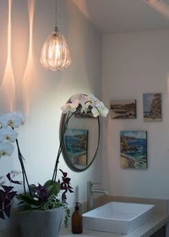 Small Thick Barnacle FJ Pendant -Home Lighting Shop barnacle install3