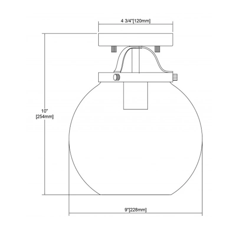 Bernice Semi Flush Ceiling Light 3 Bernice Semi Flush Ceiling Light