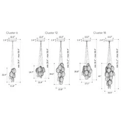 Mussels Multi Light Pendant