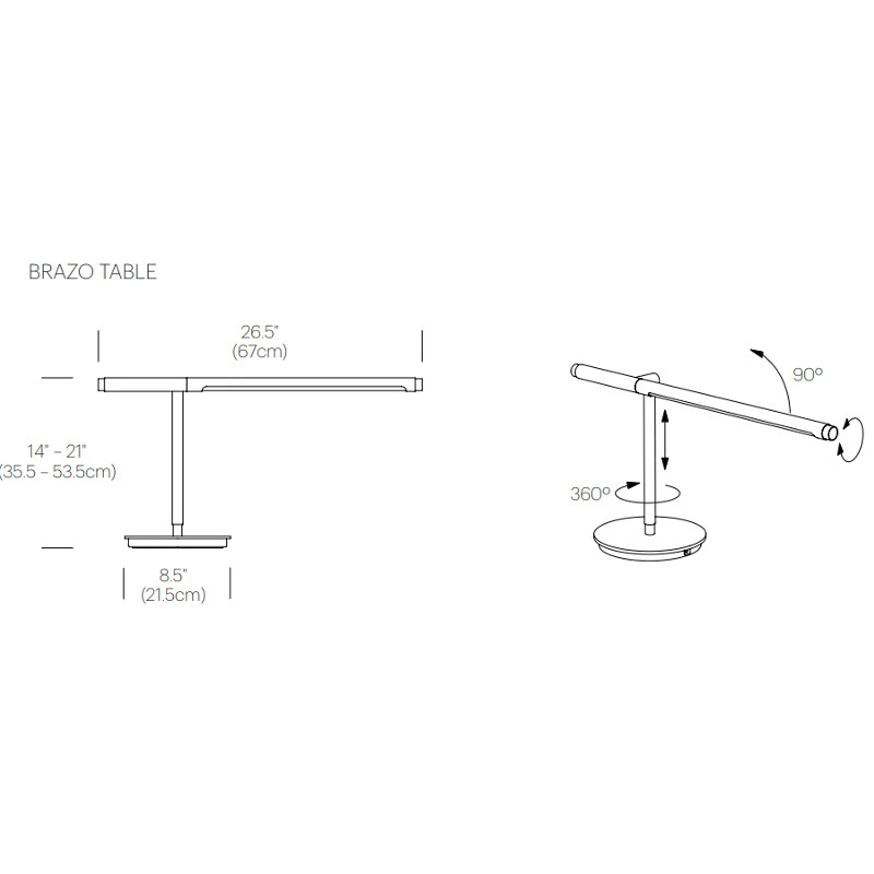 Brazo Table Lamp 3 Brazo Table Lamp