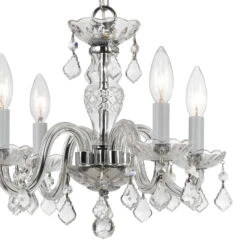 Traditional Crystal 1064 Mini Chandelier -Home Lighting Shop cRY189779 1064 CH CL MWP 1