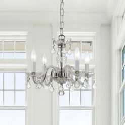 Traditional Crystal 1064 Mini Chandelier -Home Lighting Shop cRY189779 1064 CH CL MWP 4