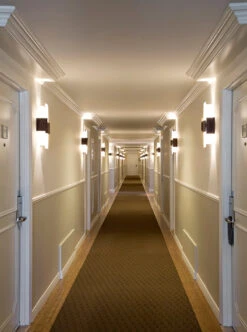 Acuo LED Wall Sconce -Home Lighting Shop cer acuowall hallway