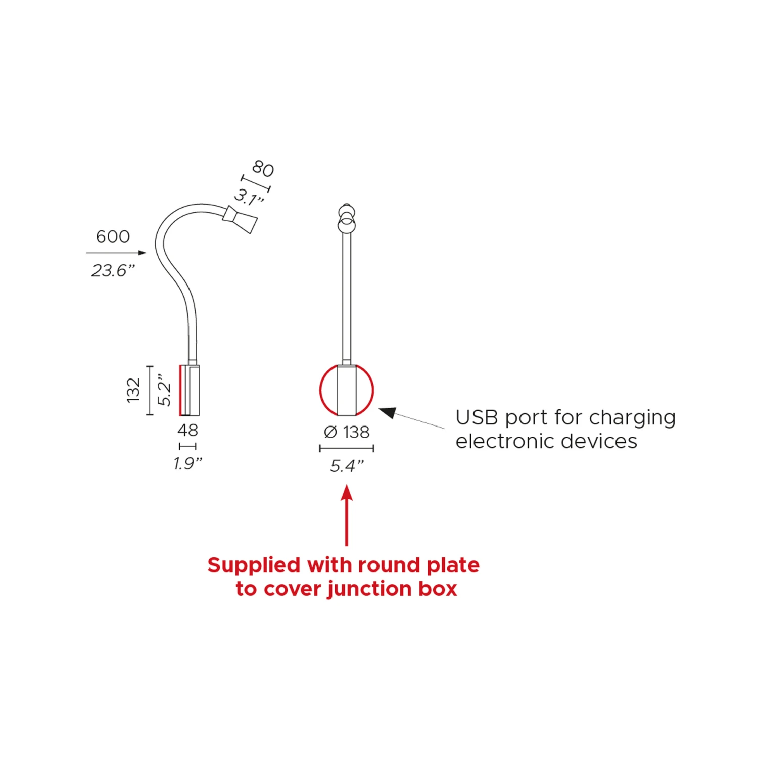 G+T Wall Sconce 3 G+T Wall Sconce