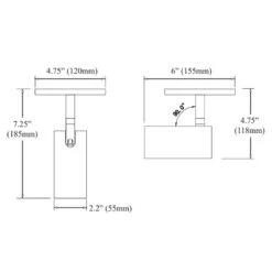 Dainolite Stanly Spot Light