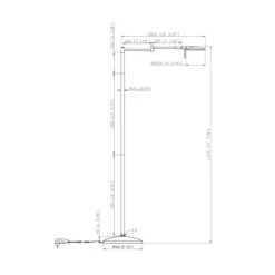 Dessau Turbo Swing Arm Floor Lamp