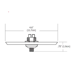 FastJack LED 4 Inch Canopy