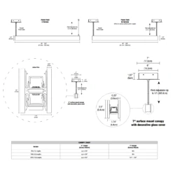 Glide Wood Up/Down End Feed Suspension