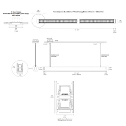 Nova Up/Down Suspension W/Remote Power/RD Canopy