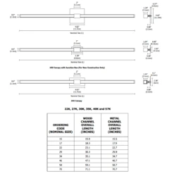 Tie Stix Metal Horizontal Adjustable Wall Light