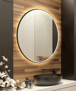 Brilliance Round Lighted Mirror -Home Lighting Shop em brilliance round img02