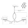 Allegretto Low Chandelier