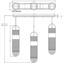 Bond Linear Multi Light Pendant