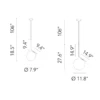 IC Light Suspension -Home Lighting Shop flos ic lights pend s1 s2 spec