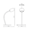 Flux Table Lamp -Home Lighting Shop flux table lamp specs