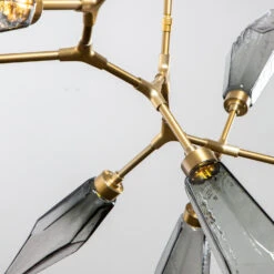 Rock Crystal Modern Branch Chandelier -Home Lighting Shop hmr rckcrysmdrnbrch3k bbhb3