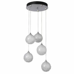 Fritz Round Multi Light Pendant -Home Lighting Shop hubbardton 131131 SKT STND 85 FD0750 11