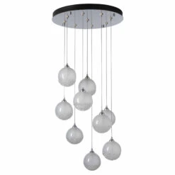 Fritz Round Multi Light Pendant -Home Lighting Shop hubbardton 131133 SKT STND 85 FD0750 11