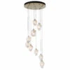Chrysalis Small Round Multi Light Pendant -Home Lighting Shop hubbardton 131140 SKT LONG 86 WP0754 1