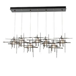 Tura Linear Multi Light Pendant -Home Lighting Shop huf turalinear frostsmk2