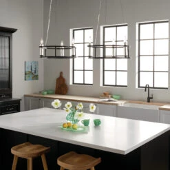 Rosalind Chandelier 19 Rosalind Chandelier -Home Lighting Shop kichler 52493BK INST