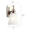 Cosabella Wall Sconce 2 Cosabella Wall Sconce -Home Lighting Shop kichler 55090PN spec