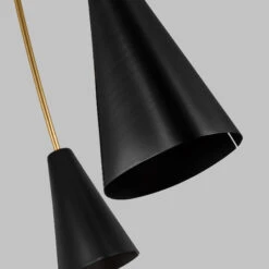 Cambre Linear Chandelier -Home Lighting Shop kly FS KC1102MBKBBS L1 DET1