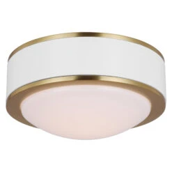 Monroe LED Ceiling Light Fixture -Home Lighting Shop ksny FS KSF1061BBSGW add1