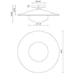 Cruz Ceiling Light Fixture