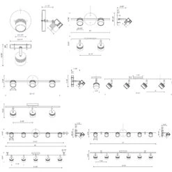 Lyra Adjustable Ceiling Spot Light