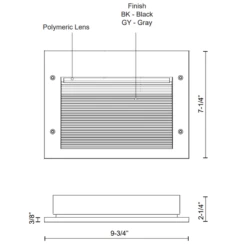 Newport ER7108 Recessed Step Light