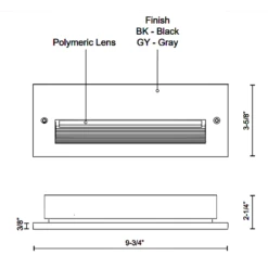 Newport ER7110 Recessed Step Light