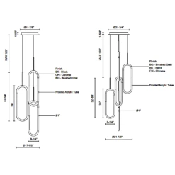 Huron Multi Light Pendant