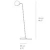 Muuto Leaf Floor Lamp -Home Lighting Shop leaf floor specs