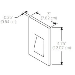 120V Vertical Step Light