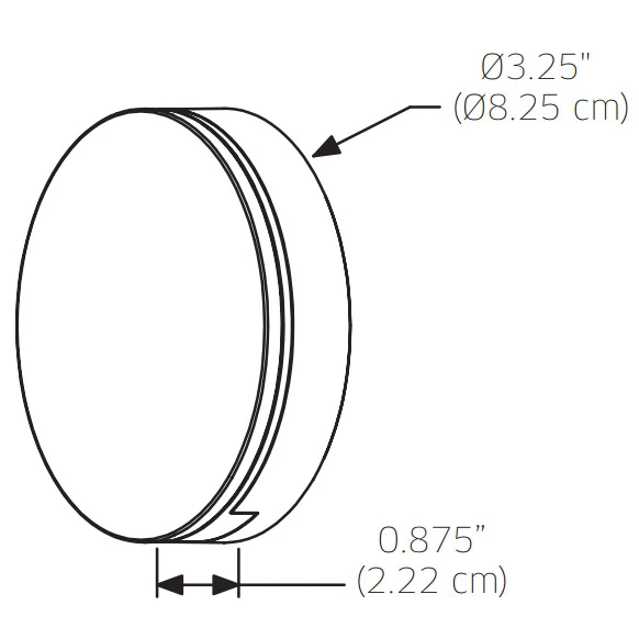 120V Round Step Light 3 120V Round Step Light